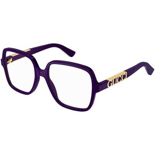 Gucci GG1193O 003 ONE SIZE (56) Vijolična/Kristalna Slike