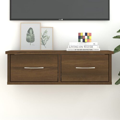 vidaXL Zidni ormarić smeđi hrast 60x26x18,5 cm konstruirano drvo Cijene