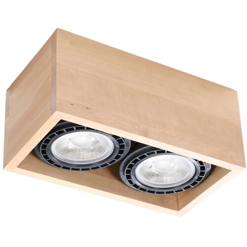 Nice Lamps Stropna svjetiljka u prirodnoj boji 14x27 cm Urara &amp;ndash; Slike