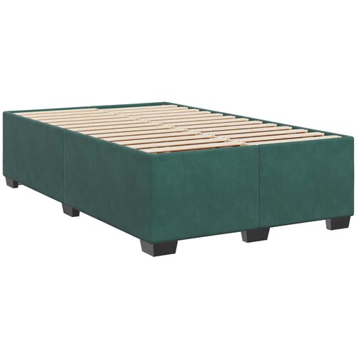  Boxspring krevet s madracem Tamnozelena 120 x 200 cm Bar&amp;scaron;un Slike