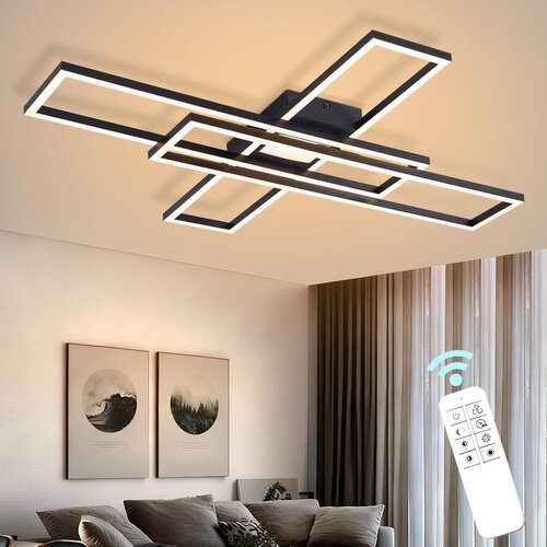 Nettlife LED Stropna Svetilka 56W Zatemnilna, Moderna Pravokotna Svetilka za Dnevno Sobo, (5000491297) Slike