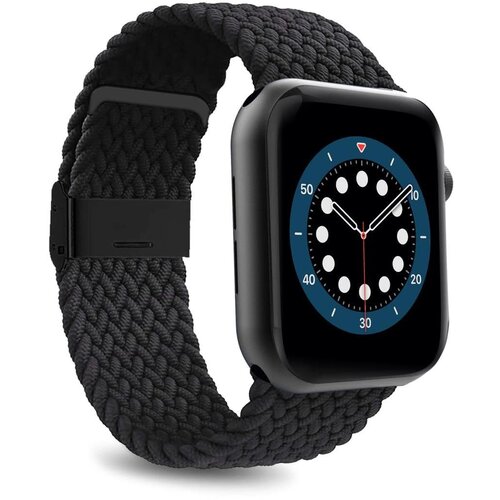 Puro loop najlon pa&scaron;ček za apple watch 42/44/45/49 mm črno etui, (21910348) Cene