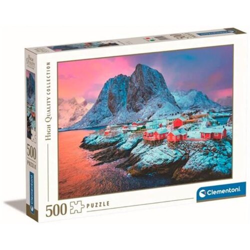 Clementoni Sestavljanka High Quality Collection - Hamnoy Village 35144, 500 kosov Slike