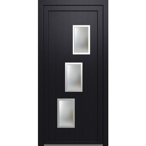 Solid elements PVC ulazna vrata KF15 Rab (DIN graničnik: Desno, D x Š x V: 70 x 1.100 x 2.100 mm, Antracit) Cijene