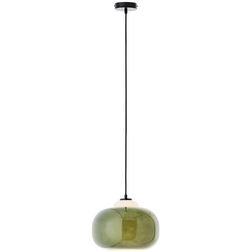 Brilliant Luster na sajli BLOP 1xE27/60W/230V zelena Cene