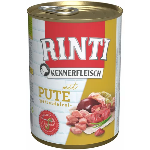 Rinti Ekonomično pakiranje Kennerfleisch 12 x 400 g - Puretina