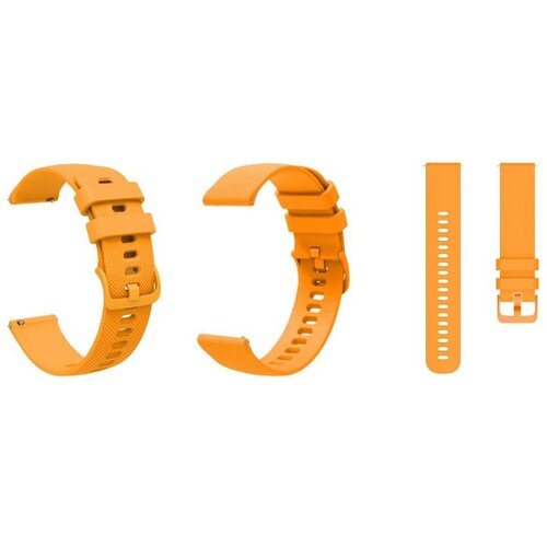 Chameleon Silikonski pašček 18 mm, Grip oranžen, za pametno uro Cene