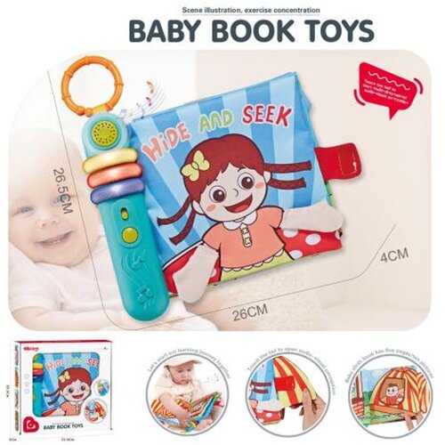 Chipolino edukativna knjiga s glazbom Hide and seek Cene