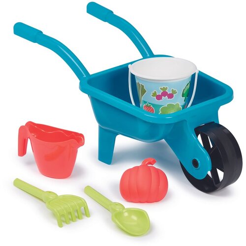 Ecoiffier samokolnica z dodatki 66x28x28 cm Cene