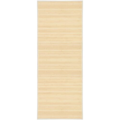  Tepih od bambusa 80 x 200 cm prirodna boja Cene