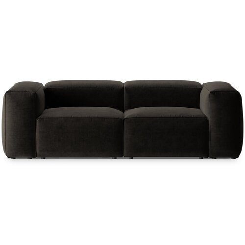 Cosmopolitan Design Črna sedežna garnitura 224 cm Bergano – Cene