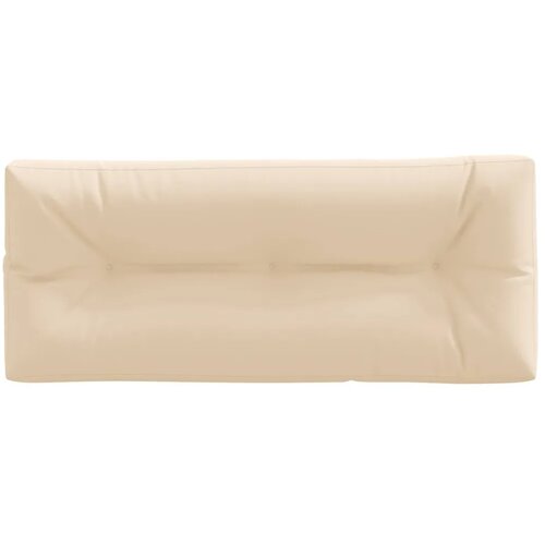  Jastučić za palete VIANEN 100% poliester Krem 120 x 60 x 12 cm - Krem 120 x 60 x 12 cm Slike