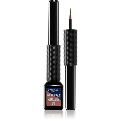 L&amp;acute;Or&amp;eacute;al Paris Superliner Matte Signature tekoče črtalo za oči odtenek 03 Marron Signature Slike