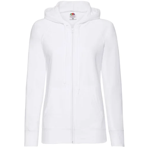 Fruit Of The Loom Lightweight Women's Hoodie Lightweight Zip Thru Hooded Sweat 621440 80/20 240g