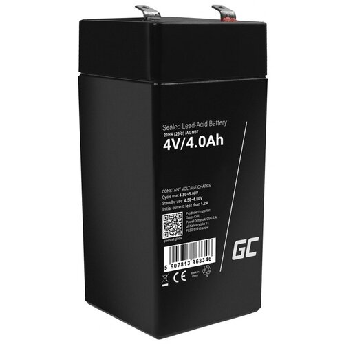 Green cell AGM37 industrial rechargeable battery Sealed Lead Acid (VRLA) 4000 mAh 4 V Cijene