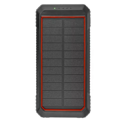 OXE Solar Powerbank, zmogljivost 33800 mAh, rdeča, (20596984)