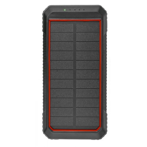 OXE Solarni Powerbank, kapacitet 33800 mAh, crveni Slike