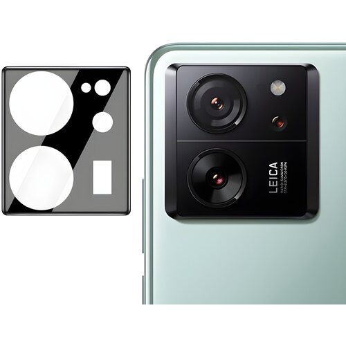 Xiaomi Techsuit za&amp;scaron;čitno steklo na kamero za 13T/13T Pro - Črna Slike