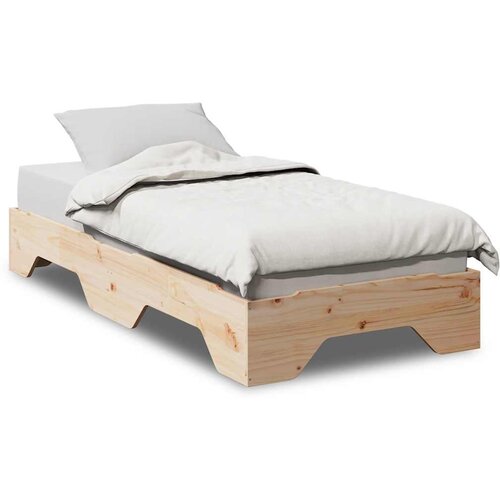 VidaXL posteljni okvir brez vzmetnice ga je mogoče zlagati 80x200 cm Slike
