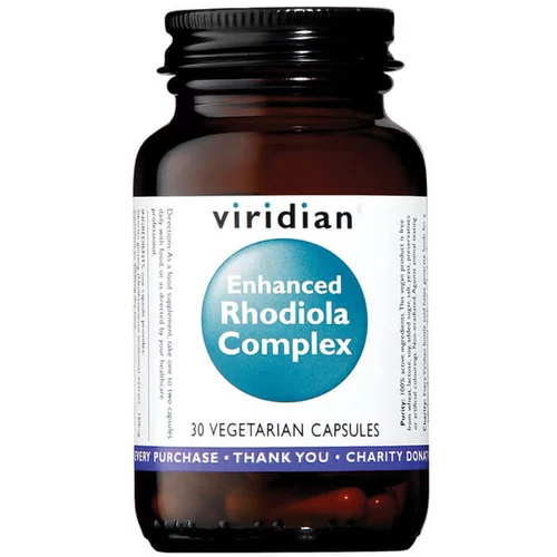 Viridian Nutrition Obogaten Rhodiola kompleks (30 kapsul)