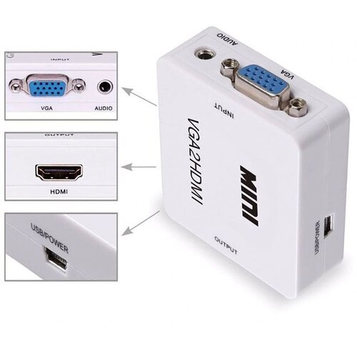 MAXPRO LINE Konverter VGA na HDMI aktivni STAR Slike