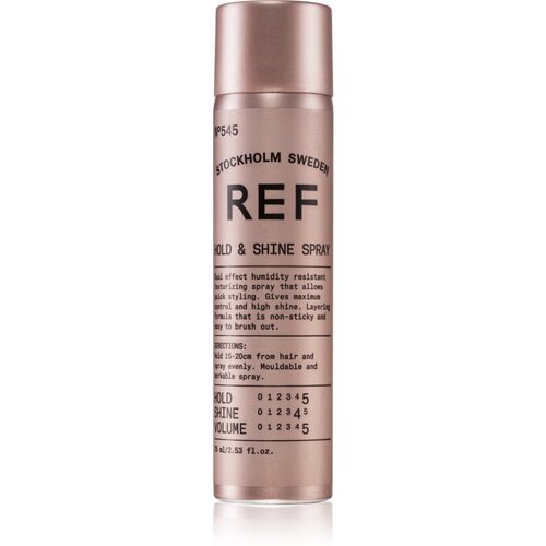 REF Hold &amp;amp; Shine Spray N&amp;deg;545 lak za kosu sa sjajem 75 ml Slike