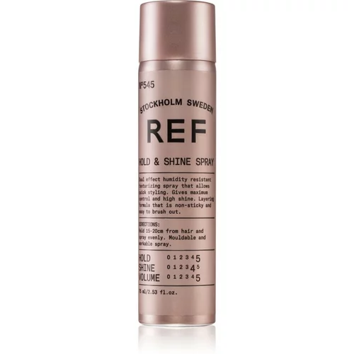 REF Hold & Shine Spray N°545 lak za kosu sa sjajem 75 ml