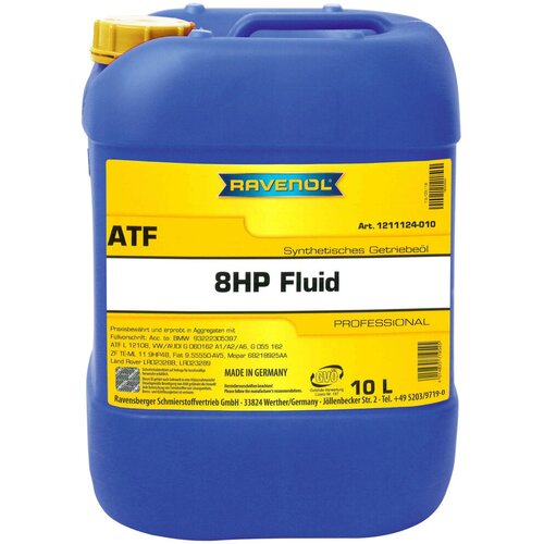 RAVENOL Ulje za automatske menjače ATF 8HP Fluid, 10 l Cene
