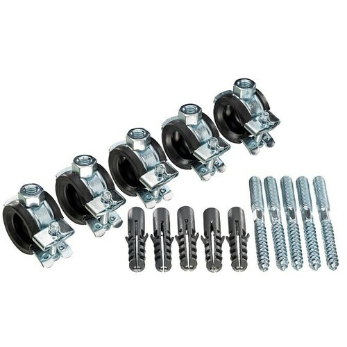  Set klik cevnih objemk (Premer: 15 mm - 20 mm, 5 kos) Cene