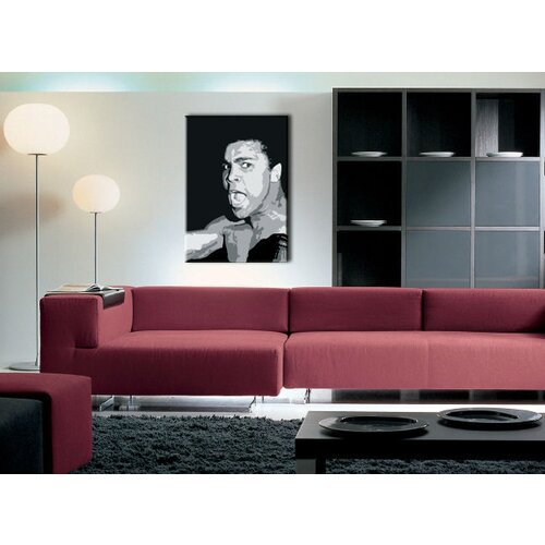  Ručno  slikane slike na platnu pop art muhamad ali  (umetnicke) Cene