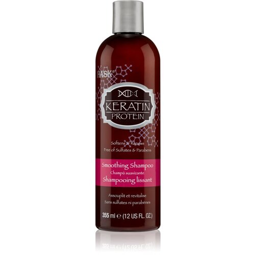 Hask Keratin Protein šampon za zaglađivanje za oštećenu, kemijski tretiranu kosu 355 ml Cijene