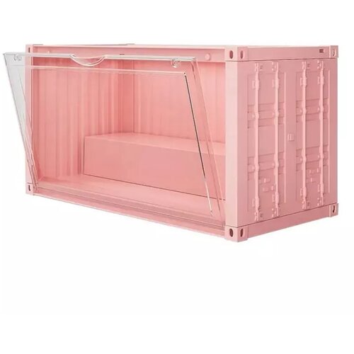  Container Display Box With Light (Pink) Cene