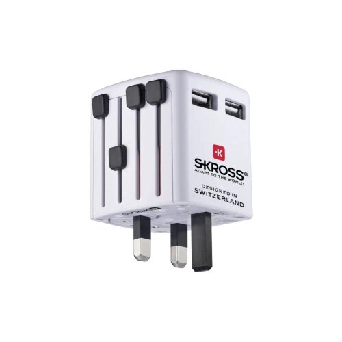 Skross World USB Charger 1.302330 USB punjač utičnica Izlazna struja maks. 2400 mA 2 x USB s UK adapterom Cijene