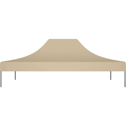 VidaXL Krov za &amp;scaron;ator za zabave 4,5 x 3 m bež 270 g/m&amp;sup2; Slike