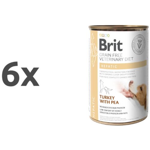 Brit veterinary diet Brit GF Veterinarska dieta za pse Hepatic, 400g 6 x 400 g Cene
