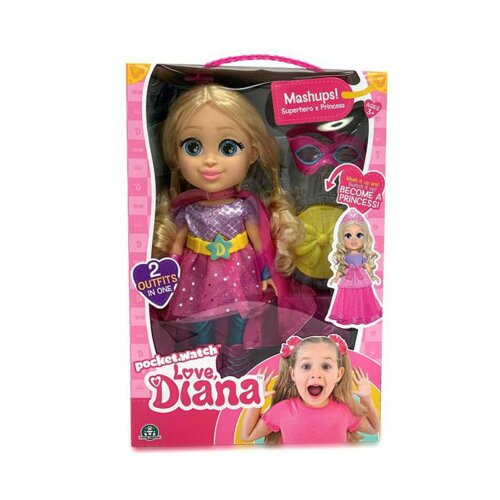 lutka lovew Diana superheroj i princeza ( 36080 ) Slike