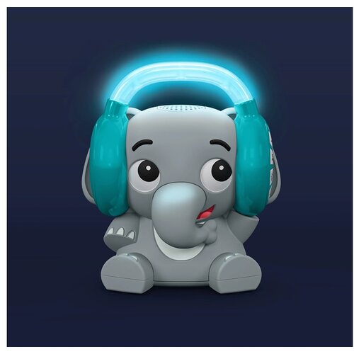 Kids II BRIGHT STARTS IGRACKA NOCNO SVETLO ELEPHANT 12395 - BLUETOOTH (6-36m) Cene