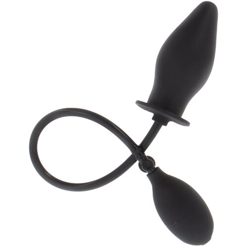 Hidden Desire Inflatable Butt Plug Advanced Black Cene