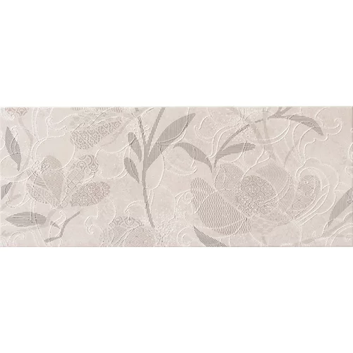 GORENJE KERAMIKA Stenska ploščica Unica (20 x 50 cm, bela, dekor Fly A, sijaj)