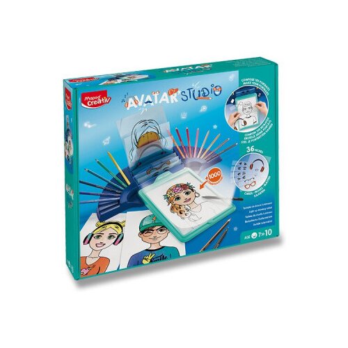 Maped Set Creativ Avatar Studio tablica z osvetlitvijo Cene