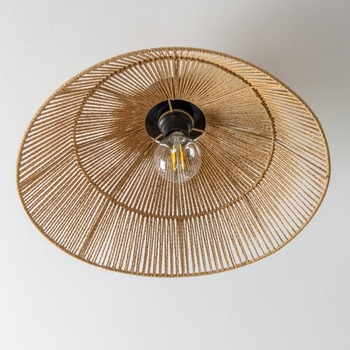  Brilagi - LED plafonski luster CERIA BOHO 1xE27/40W/230V prečnika 50 cm braon Slike