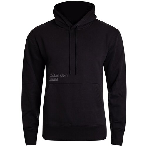 Calvin Klein Jeans Puloverji J30J322895BEH Črna Slike