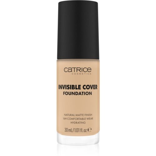 Catrice Invisible Cover Foundation prekrivni tekoči puder z mat učinkom odtenek 005W 30 ml Slike