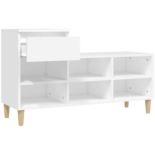  za cipele bijeli 102 x 36 x 60 cm od konstruiranog drva Slike