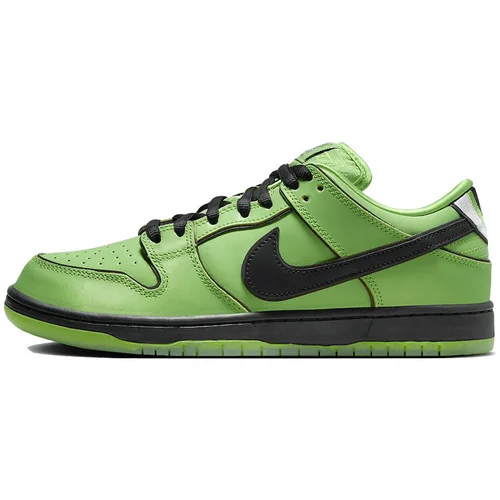 Nike SB Dunk Low The Powerpuff Girls Buttercup Zelena