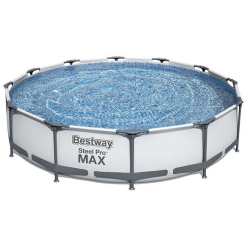 Bestway Max Pool 366x76 cm – porodični bazen sa čeličnim ramom i filter pumpom Cene