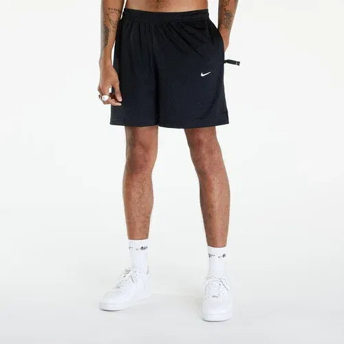 Nike Solo Swoosh Men's Mesh Shorts Black/ White