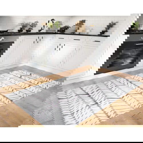 Conceptum Hypnose tepih ada G&amp;ouml;n&amp;uuml;l -al 383, 210x310 cm, sivo-beli Slike