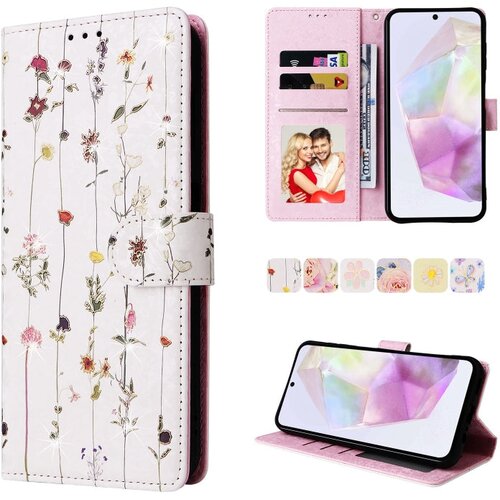 SUNSKY Eleganten etui ovitek za Samsung A16, A17 in A26, Cvetlice Cene