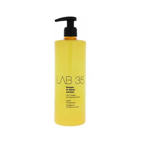 Kallos Cosmetics Lab 35 For Volume And Gloss šampon za lase brez sijaja 500 ml za ženske